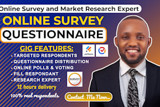 provide real online survey respondents for market research and questionnaire