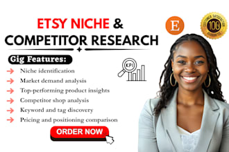 do etsy niche and competitor research for your store