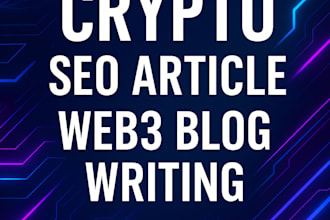 an SEO article about web3, nfts or crypto topics