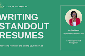 create a professional resume for your next career choice