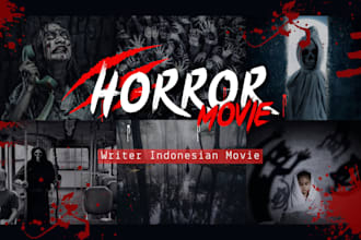 write the storyline of a mystery horror film in indonesia