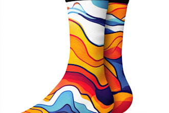 make beautiful socks design