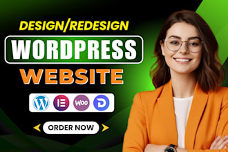 do redesign, create, clone, revamp or fix wordpress website, woocommerce website