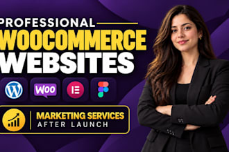 create a premium ecommerce store, woocommerce store, webshop that sells