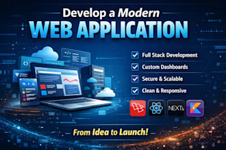 develop a modern web application