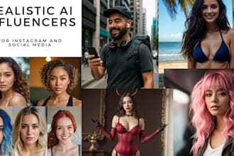 do realistic ai influencer model for tiktok and ig fanvue ai onlyfans flux ai