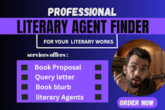 find best top active elite literary agent for your book manuscript, query letter
