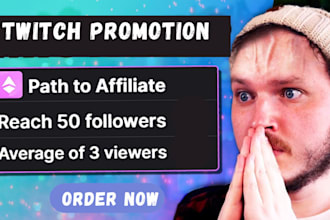 organic twitch channel promotion to gain real live twitch viewers