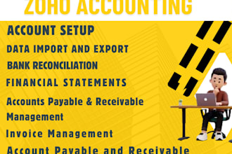 do bookkeeping with zoho books