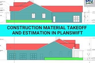 do material takeoff, quantity take off, cost estimation for any type of building