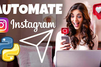 build a chatbot for instagram manychat that generates leads via direct message