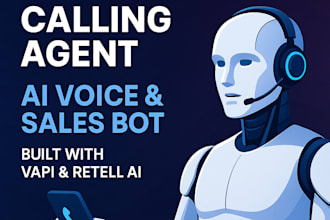 build ai cold calling agent, ai voice bot, ai sales agent using vapi, retell ai