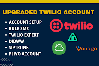create upgraded twilio telynx account, twilio api for sip trunk configuration