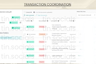 be your real estate transaction coordinator