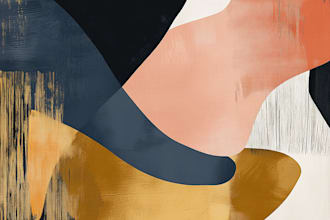 design and animate abstract album cover art