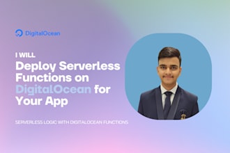deploy serverless functions on digitalocean for your web app