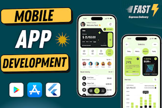 do flutter app development for ios , android app, ai chat integration