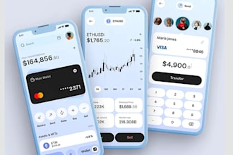 develop neobank app money transfer app p2p app wallet app payment app loan app