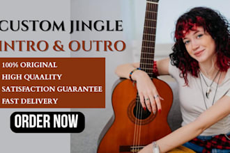 write and produce a studio quality jingle for podcast, commercial, and youtube