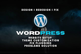 develop, redesign or fix mobile friendly wordpress website