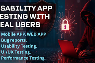 professionally test your mobile or web app with detailed bug reports
