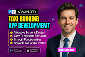 develop taxi booking app taxi app flight booking app uber app taxi booking app