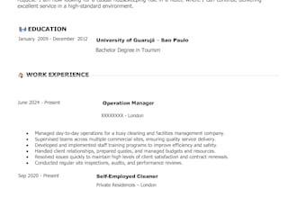 rewrite and design your CV for your dream job