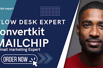 your flodesk, convertkit mailchimp email marketing expert setup pro cold email