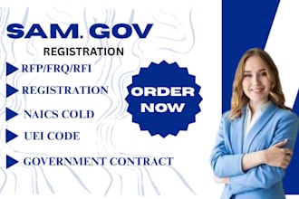 do samgov registration llc non profit bid proposals naics uei cage code rfp rfq