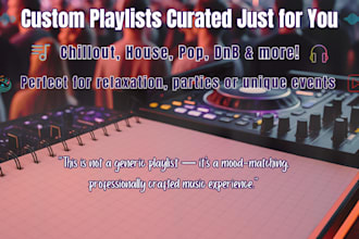 curate the perfect playlist for your mood, brand or event