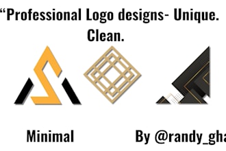 design a clean and modern logo for your business