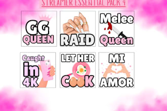create emotes for customers for twitch discord personal