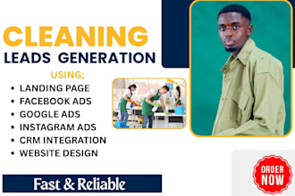 generate cleaning lead, commercial cleaning lead, office, residential cleaning