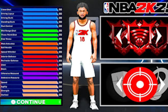 create an nba 2k build for you