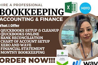 do bookkeeping and make profit and loss account and balance sheet