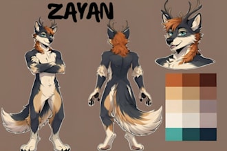 create furry reference sheet nsfw ref sheet furry ref sheet oc anthro character
