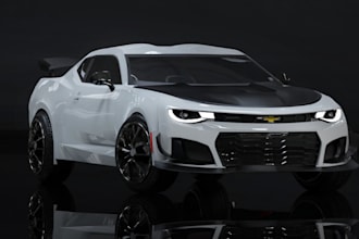 design 3d mid poly fivem car,3dcar interior,wide bodykit,game asset,zmodeler mod