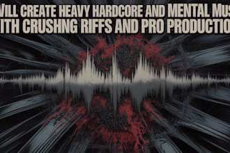 create heavy hardcore and mental music with crushing riffs and pro production