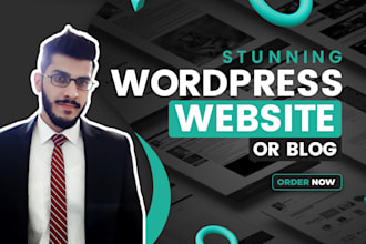 create wordpress business website, wordpress website design