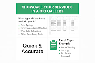 be your virtual assistant for excel data entry, web research, and admin tasks