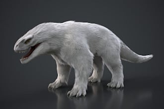 3d cute animal design 3d animal rigging 3d monster in cartoon style