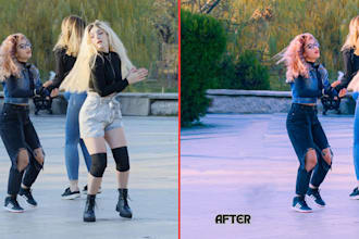 remove unwanted objects or people from your photos
