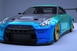 craft 3d car game ready car for assetto corsa,car physics,track,livery,3d uvwrap