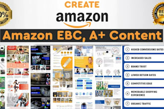 design and upload premium a plus content amazon ebc design amazon a plus content