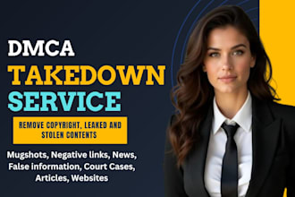 dmca takedown notice to remove copyright,leaked content google,reddit,ig,fb,esty