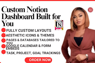 design a custom notion workspace with aesthetic and functional templates