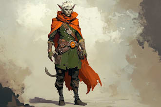 dnd character art and dnd character art