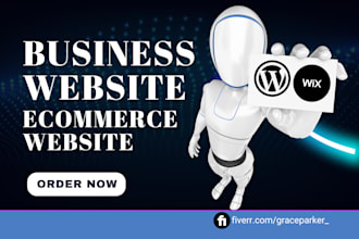 business website, blog site, ecommerce site, wordpress, wix, squarespace, duda