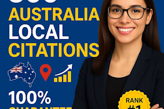 get top australian local citations to rank on google maps