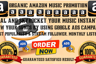 do best amazon music promotion using google  ads campaign